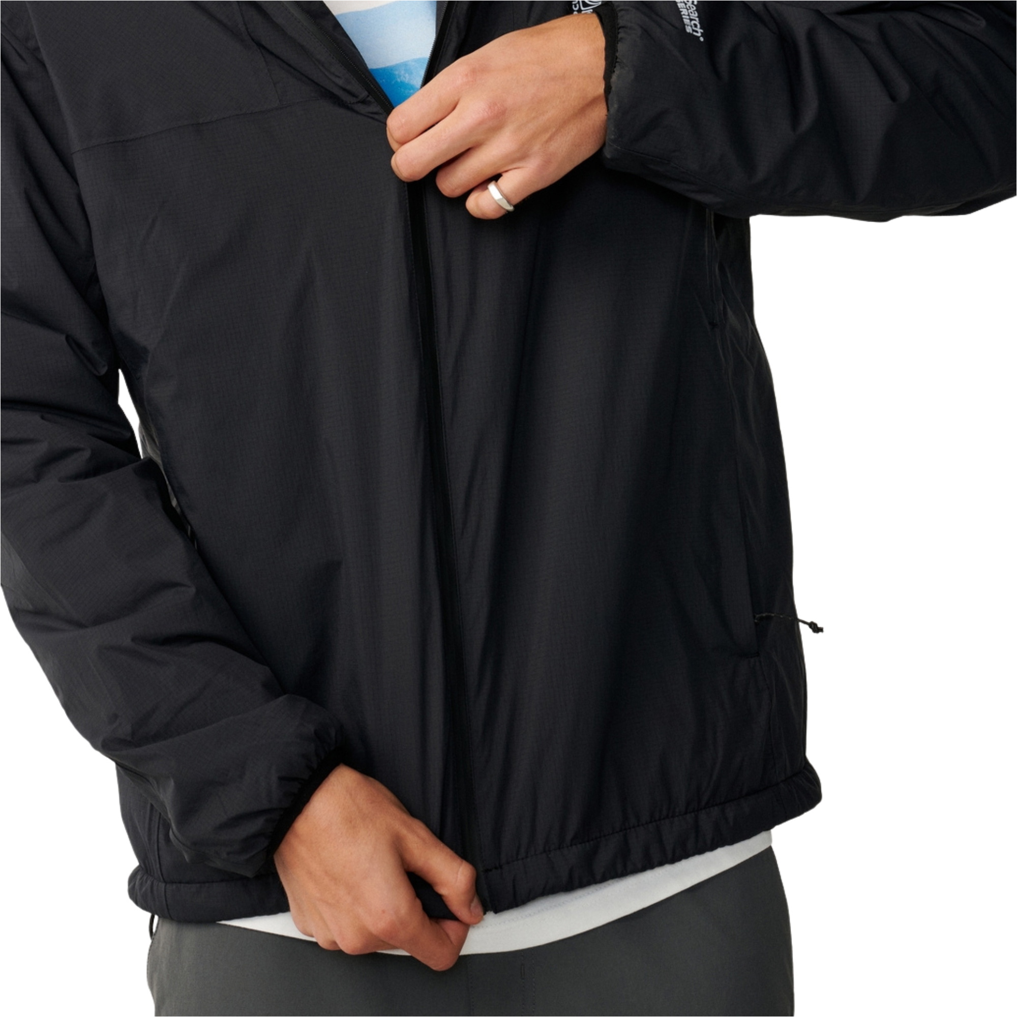 2026 Rip Curl Mens S-Series Packable Puffer Jacket 02OMJA - Black